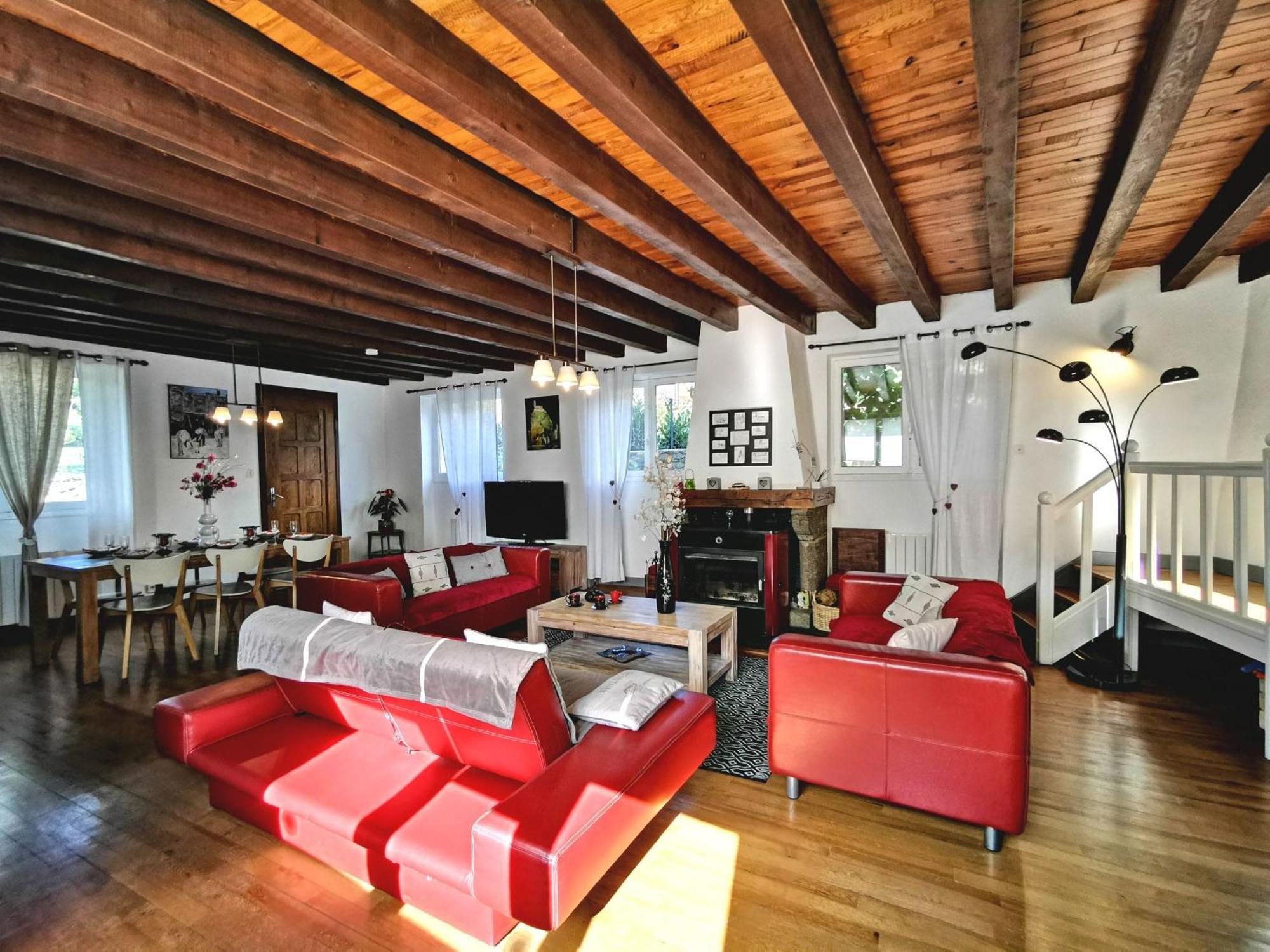 Grande Maison Au Coeur D'Un Village Historique Avec Terrasse Et Wifi Inclus - Fr-1-582-308 Saint-Vidal Exteriör bild
