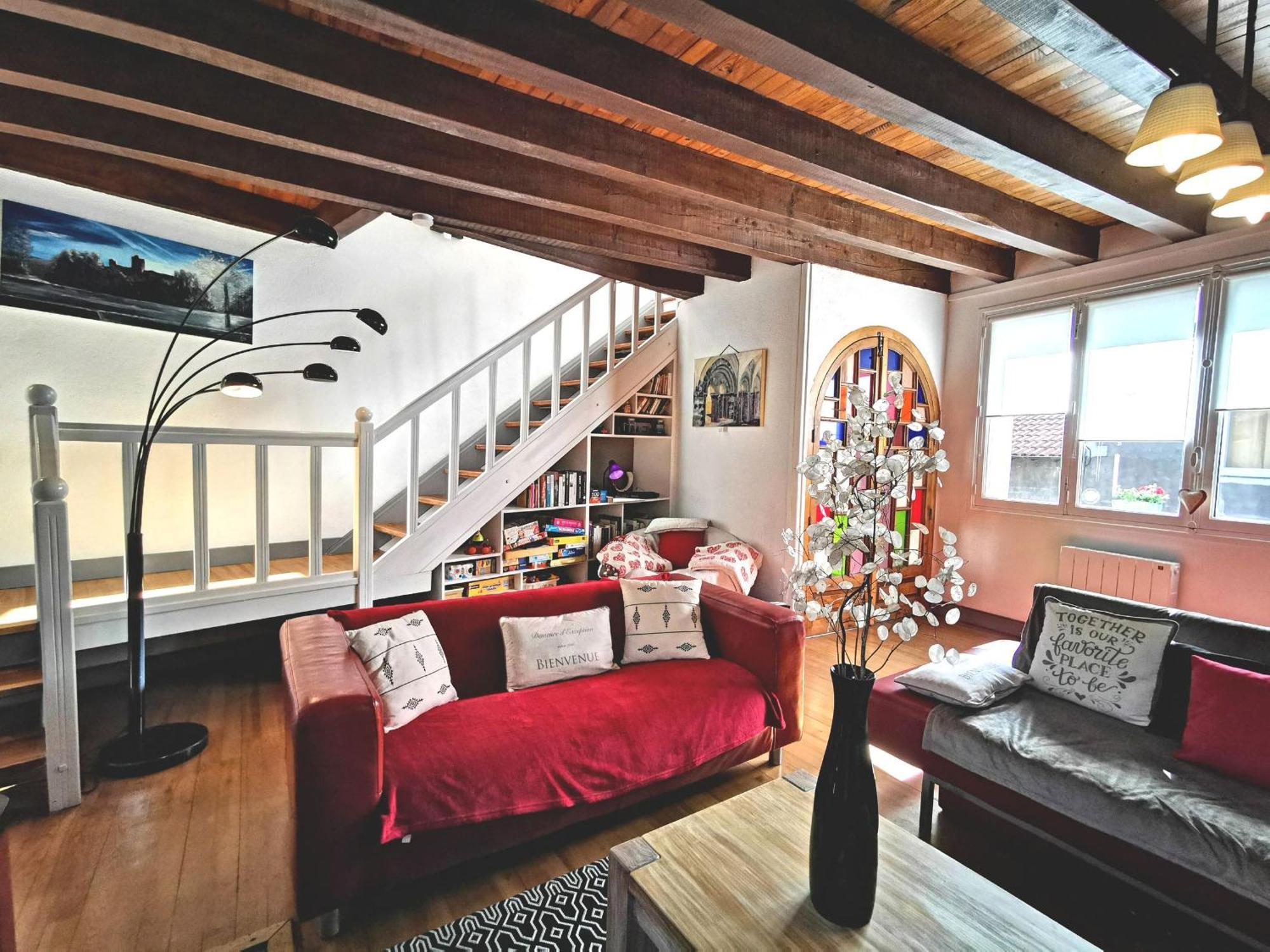 Grande Maison Au Coeur D'Un Village Historique Avec Terrasse Et Wifi Inclus - Fr-1-582-308 Saint-Vidal Exteriör bild